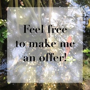 ✨Offers welcome!!✨